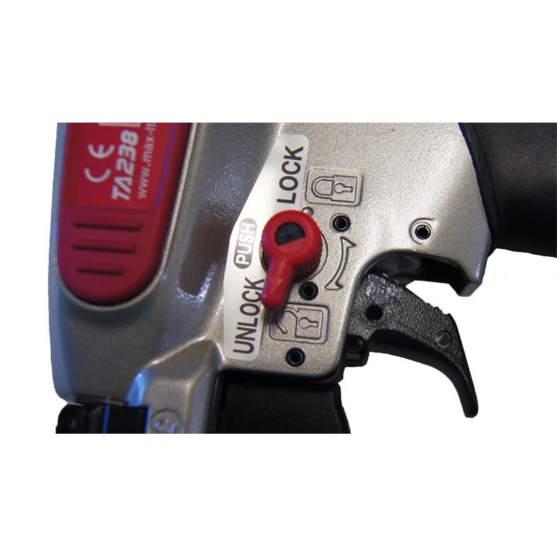 Agrafeuse Pneumatique Pour Clôture PFS18 - Calibre 18, 7/8" - Avec Crochet De Ceinture
