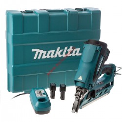 MAKITA GN900SE Cloueur autonome à gaz Li-Ion charpente