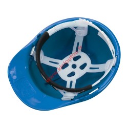 Casque de chantier Bleu