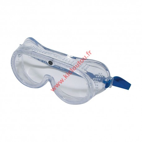 Lunettes de protection à ventilation directe Silverline MSS160