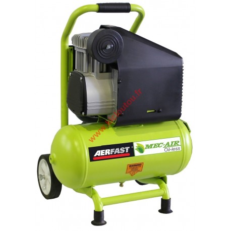 Aerfast-Mecair MA12120 Compresseur d'air sans huile 10bar 12 litres