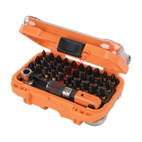 Coffret 32 d'embouts DEWALT pour visseuse/devisseuse