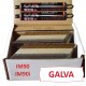 Pack 2200 clous 3.1x63 CRANTEES GALVA pour Paslode IM90I/IM90