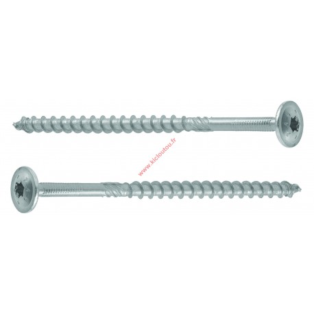 Stafa Vis charpente Multi+ 8X160/84 T. Disque TX40 Zingué - Boite de 50 Stafa Vis charpente Multi+ 8X160/84 T. Disque TX40 Zingué - Boite de 50