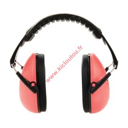 Casque anti-bruit pour enfant max 7 ans Rose Silverline 579540