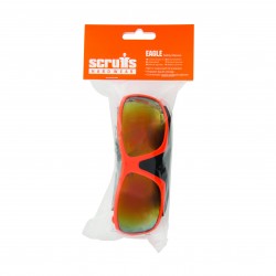 Lunettes de sécurité fumées Eagle orange Sruffs T52172