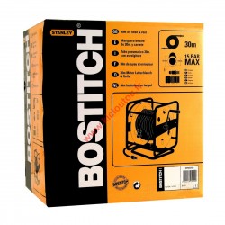 BOSTITCH CPACK30 Enrouleur métallique à manivelle tuyau air 30M BP