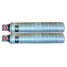 2 cartouches de gaz inclus avec le pack de 2100 Crampillons 40mm Galva pour montana GF3140