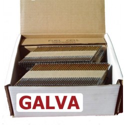 Pointes 34° RING GALVA 12µ 2.8x70 boite de 2200 avec gaz