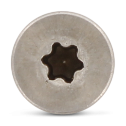Tête torx 20 de vis à bois inox A4 4x35 mm