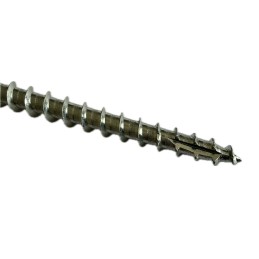 Vis bois charpente zinguée 8x160 pointe anti-fendage