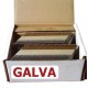 Pointes en bande 34° de 50mm crantée GALVA en boite de 2200 avec gaz