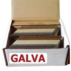 Pointes 34° RING GALVA 3.1x64 boite de 2000 avec gaz