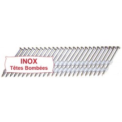 Pointes 20° INOX ANNELEES TB 2.8x50 boite de 2000