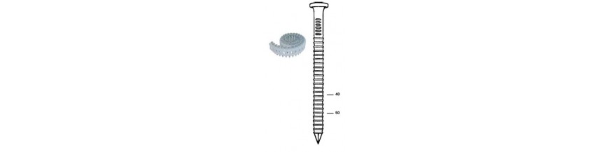 Pointes Clous 16° en rouleaux pour Cloueur de Sabots de Charpente